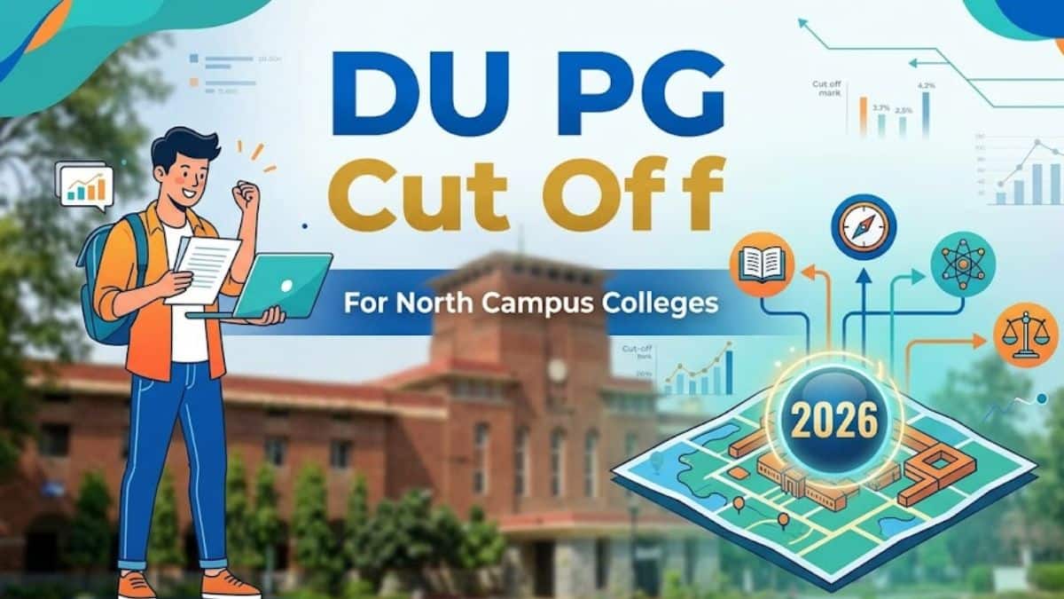 Delhi University PG Cutoff 2026 (Out) for North Campus: Cutoff Marks For SRCC, SGTB Khalsa & Other Colleges